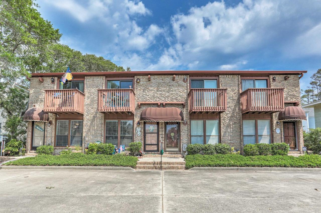 North Myrtle Beach Townhome, 1 Block To Ocean! Eksteriør bilde